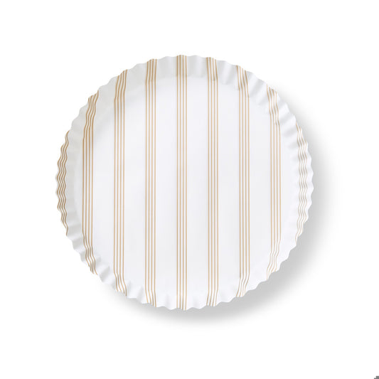 Sandy Stripes Preformed Plate Liners