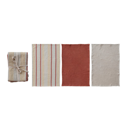 Cotton Woven Waffle Tea Towels