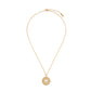 Gold Love You Locket Necklace