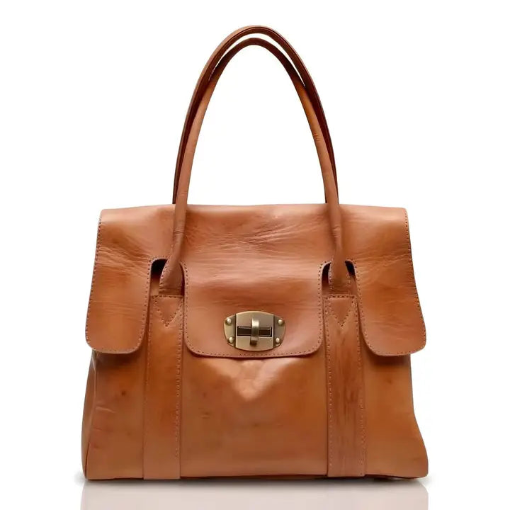 Handmade Leather Tote Bag