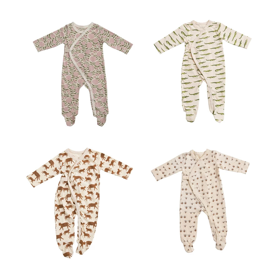 Cotton Footed Baby Bodysuit