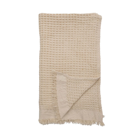 Cotton Waffle Throw