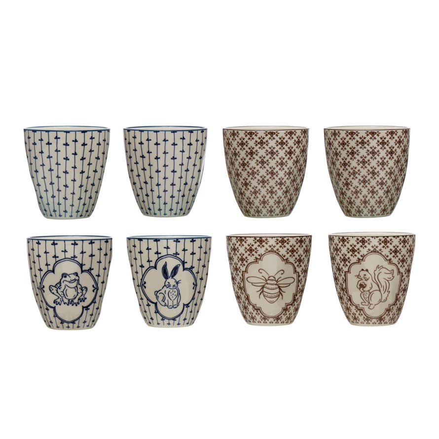 Animal & Insect Pattern Cup