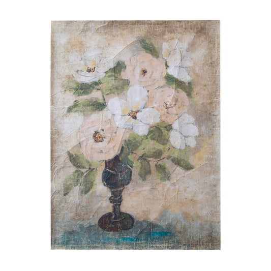 Multi Colored Flowers in Vase Decorator Paper