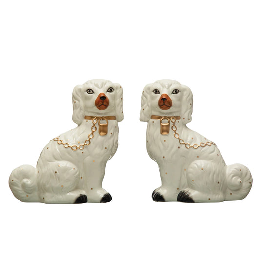 Hand-Painted Vintage Reproduction Staffordshire