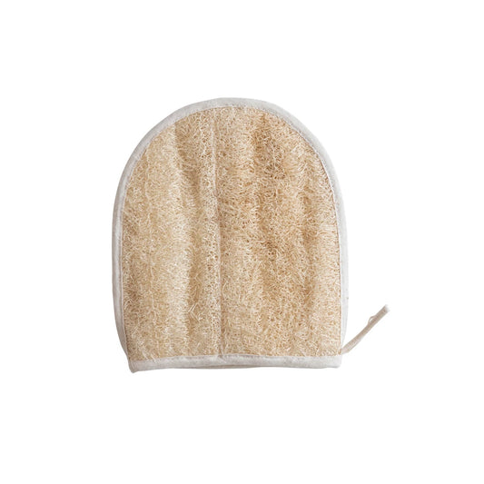 Cotton Terry Cloth Loofah Shower Mitt