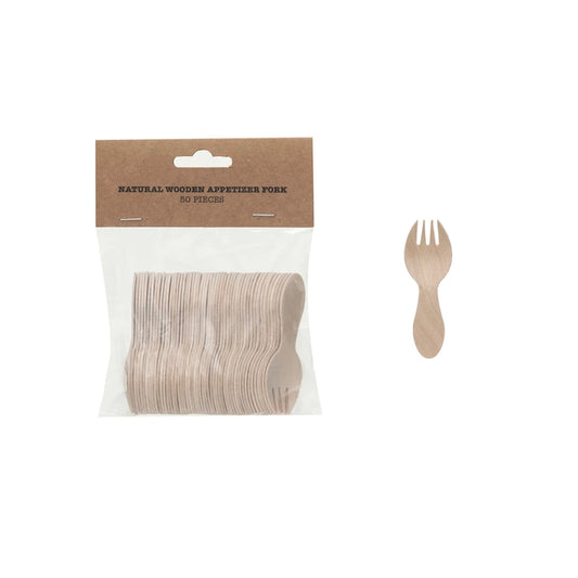 Wooden Single Use Sporks