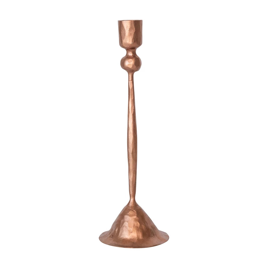 Hand-Forged Cast Iron Taper Holder