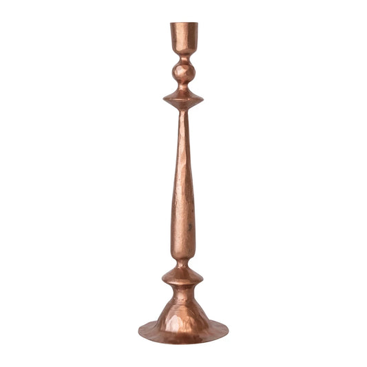 Hand-Forged Cast Iron Taper Holder