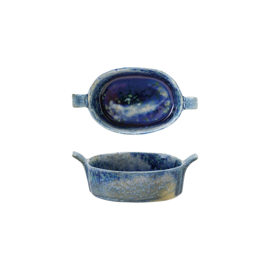 7 oz. Stoneware Mini Baker with Handles