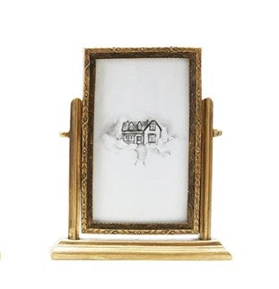 Pewter & Glass Photo Frames with Art