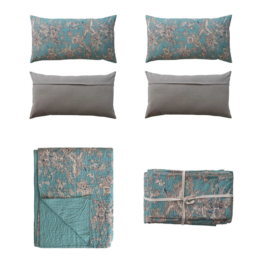 Queen Bed Cover with 2 Standard Shams