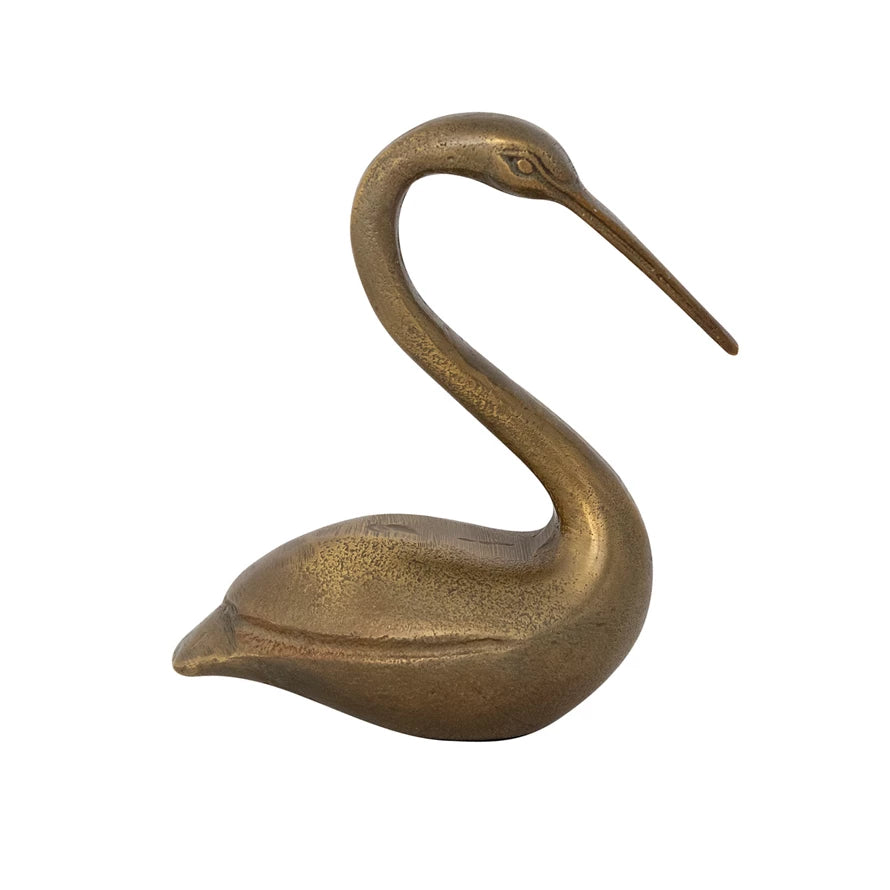 Antique Brass Bird