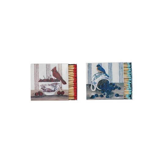 Matches In Decorative Matchbox