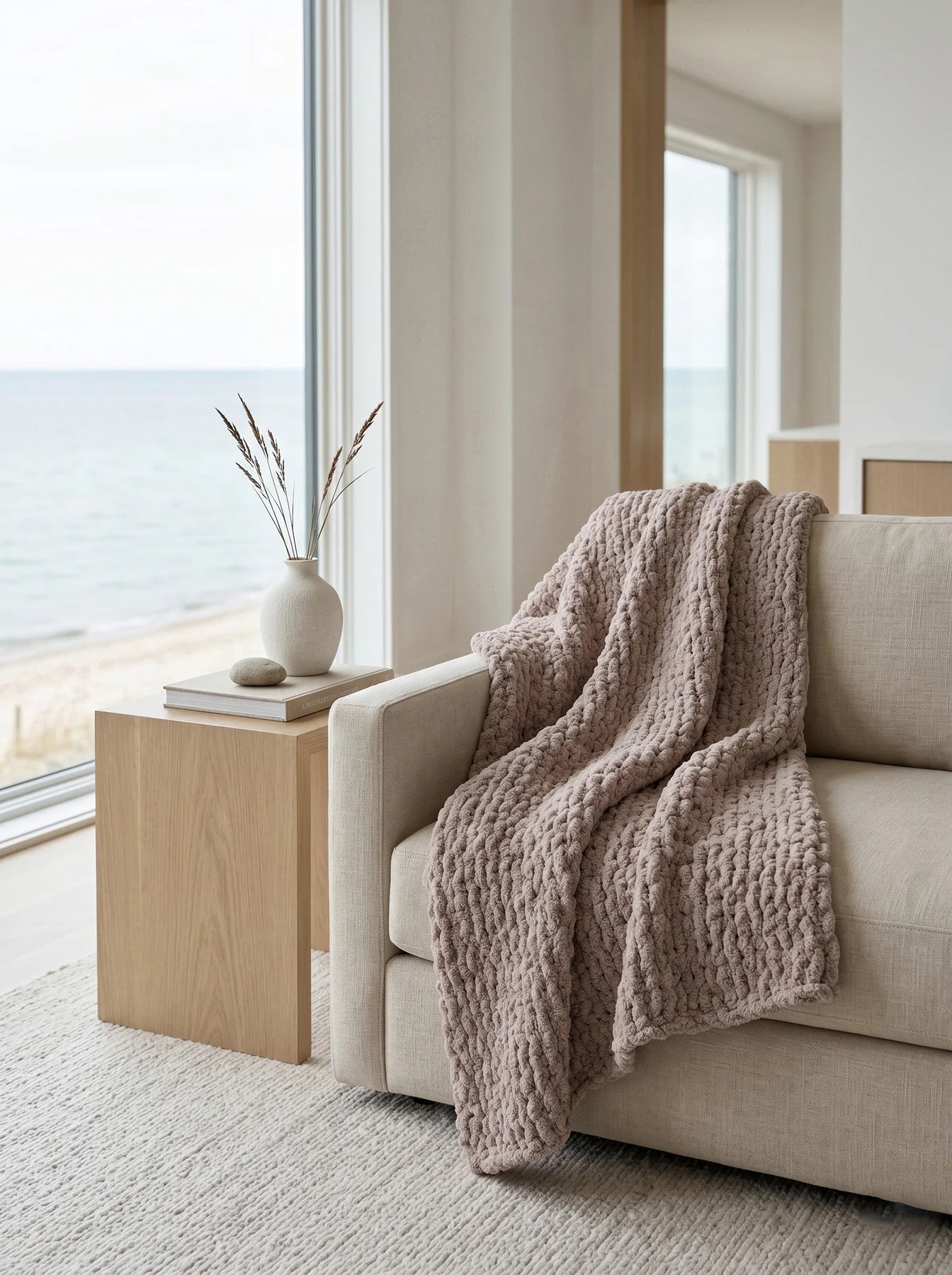 Blissful Bamboo Jacquard Throw