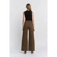 Super High Wide Leg Leopard Jeans