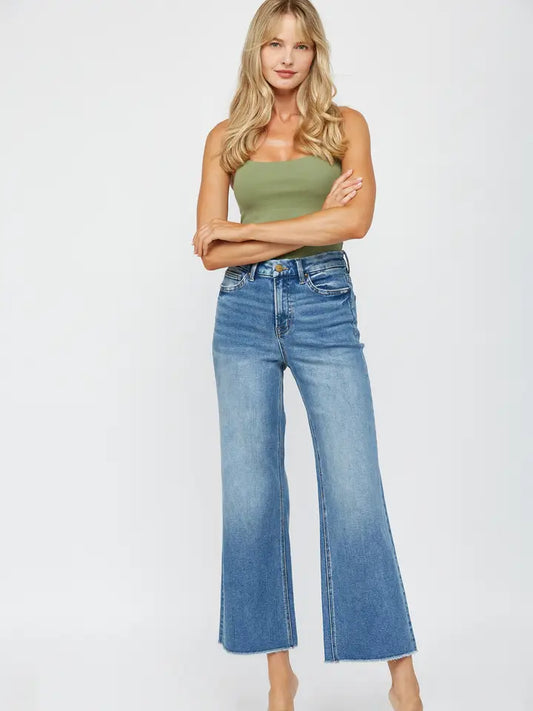 Festival Stretch Super High-Rise Wide Leg Jean