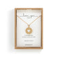 Gold Love You Locket Necklace