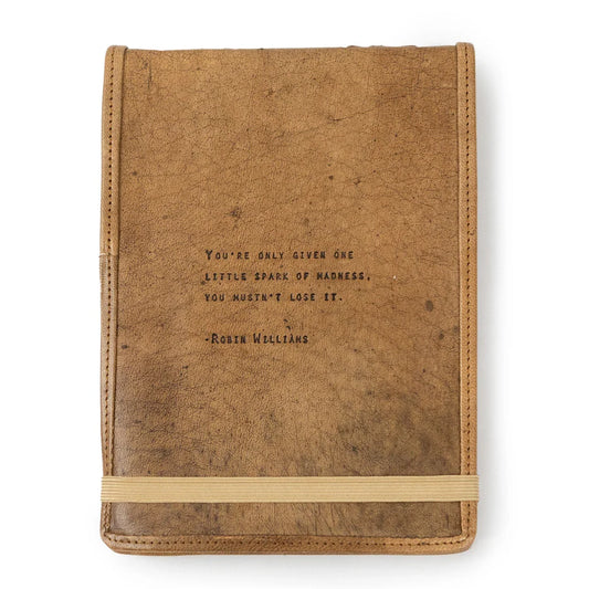 Large Robin Williams Leather Journal