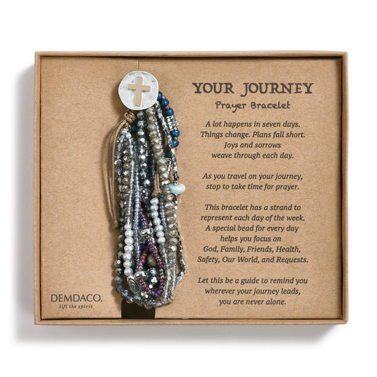 Your Prayer Bracelet Gray