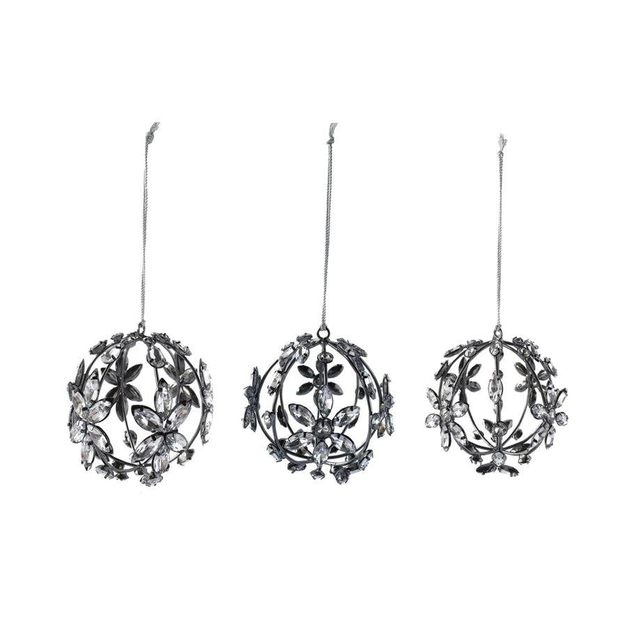 Jewel Flower Pattern Ornament