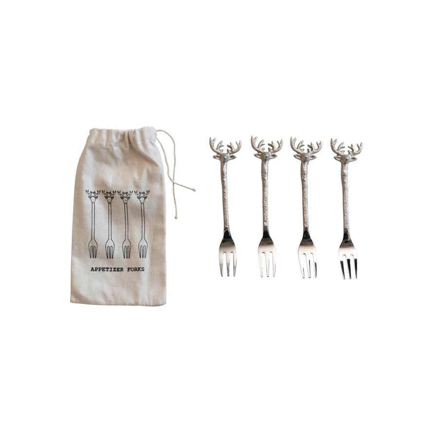 Fork With Reindeer Handle