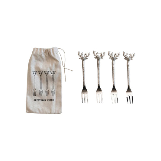 Fork With Reindeer Handle