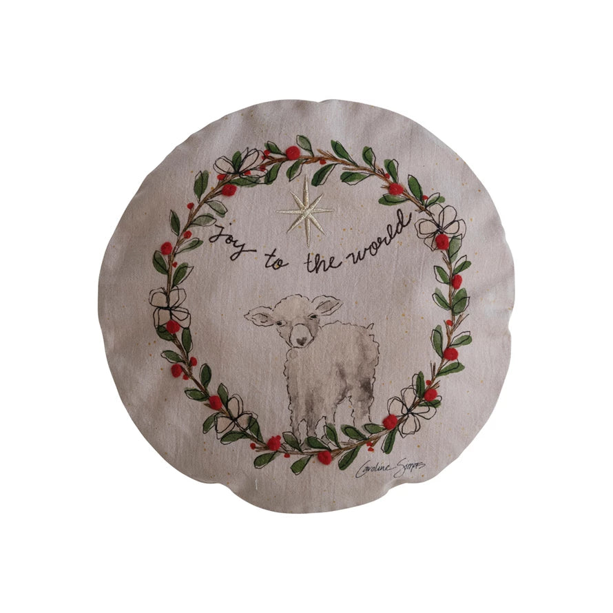 Wreath Pillow