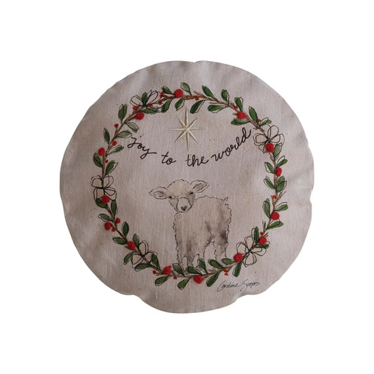 Wreath Pillow