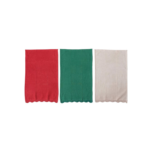 Holiday Waffle Tea Towels