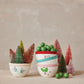 Stoneware Bowl With Holiday Styles