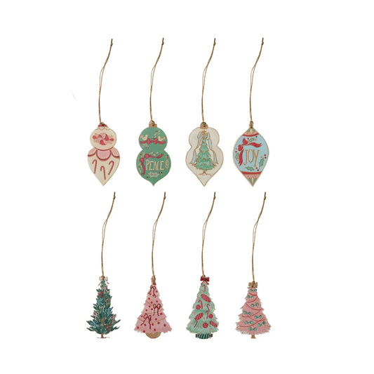 Paper Christmas Tree Gift tags