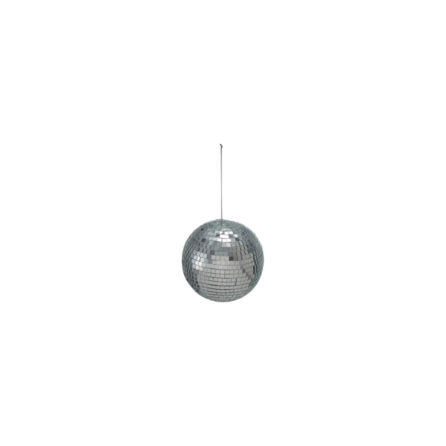 3" Mirrored Glass Mosaic Ball Ornament