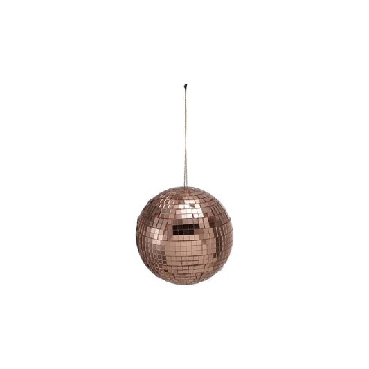 4" Mirrored Glass Mosaic Ball Ornament