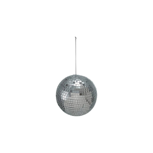 4" Mirrored Glass Mosaic Ball Ornament