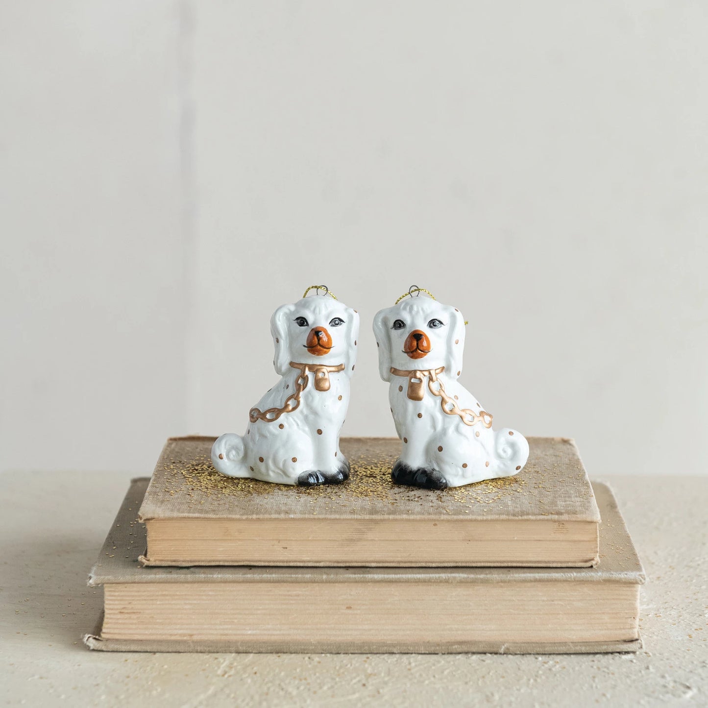 Ceramic Staffordshire Dog Ornament