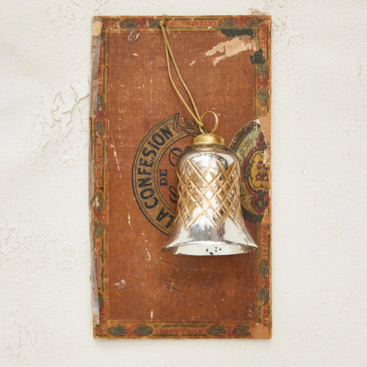 Mercury Glass Bell Ornament