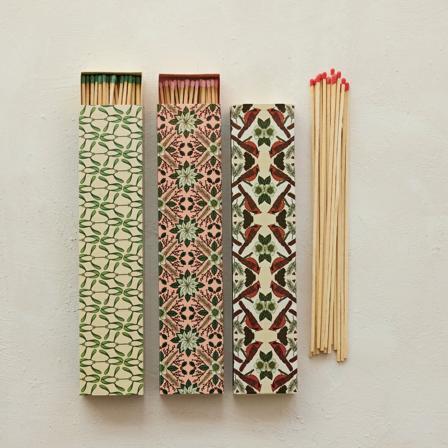 Fireplace Matches In Seasonal Matchbox