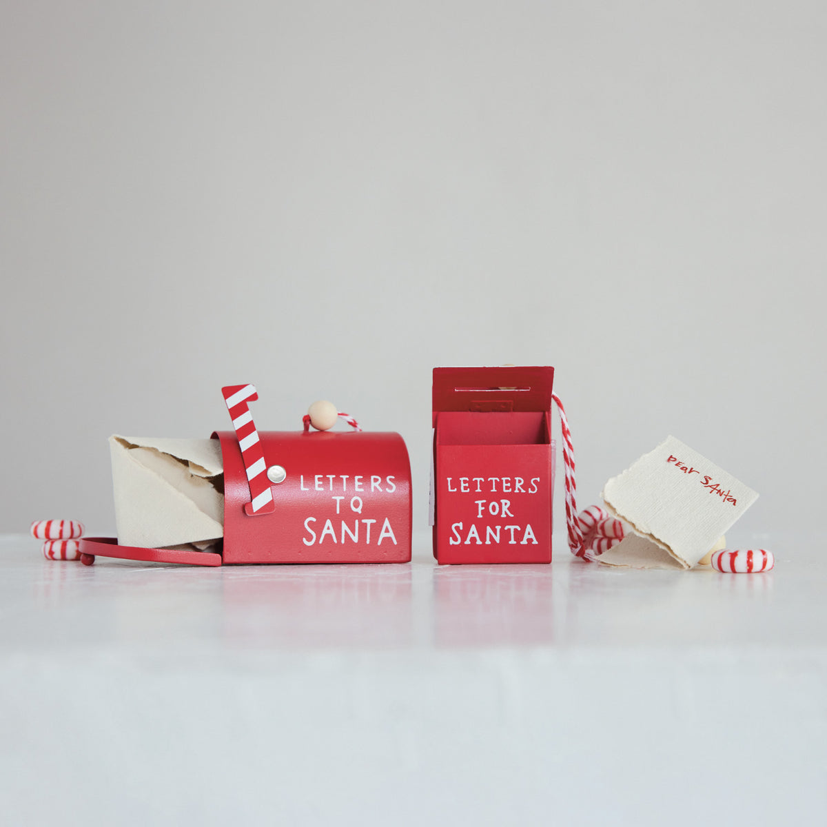 "Letters To Santa" Mail Box Ornament