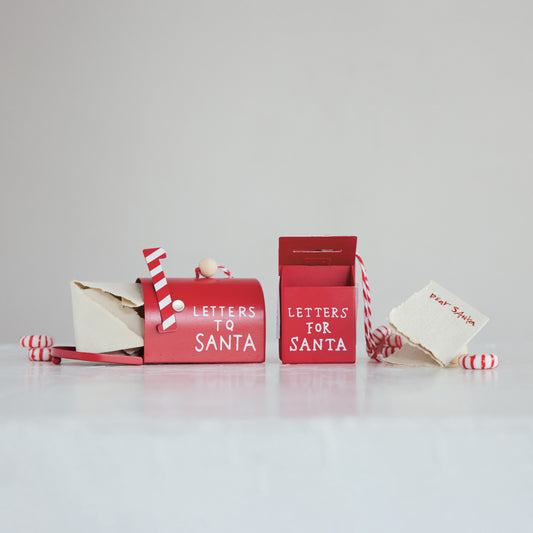 "Letters To Santa" Mail Box Ornament