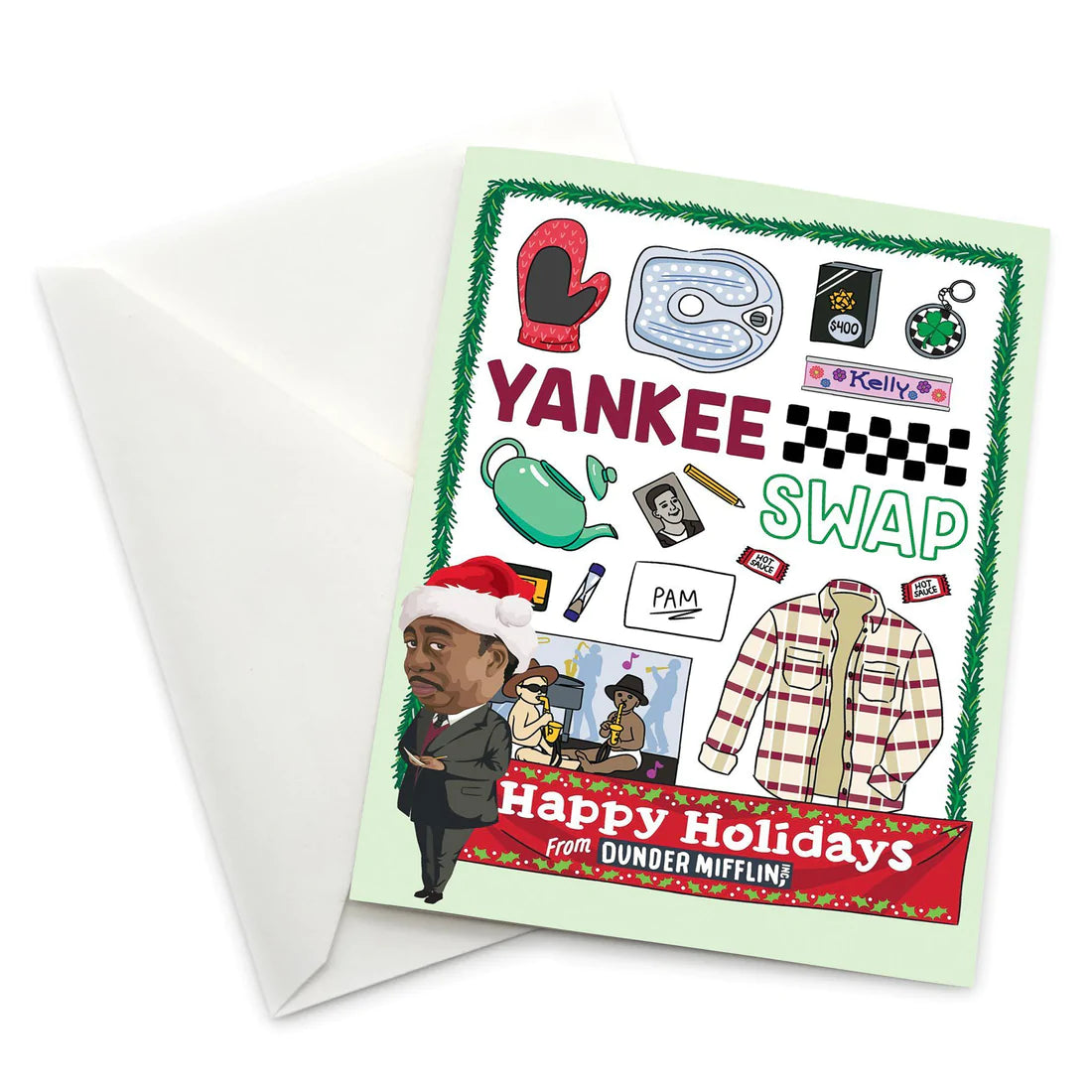 "Yankee Swap" card