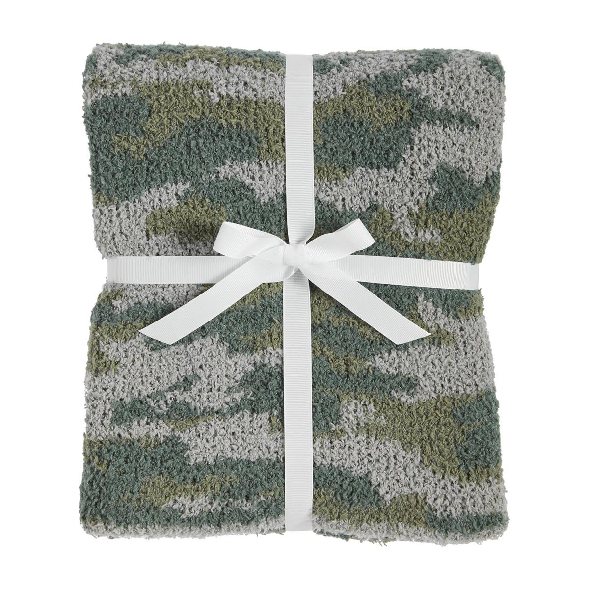 Camo Chenille Blanket