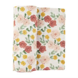 Rosette Floral Swaddle
