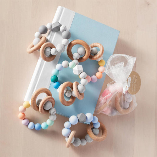 Silicone & Wood Teether