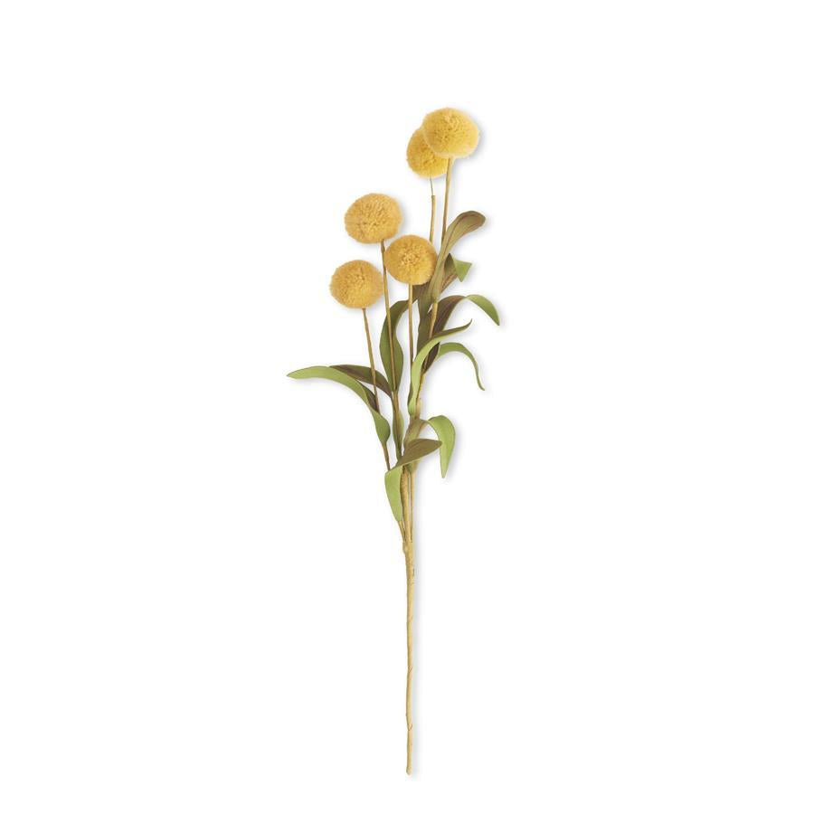 Yellow Pompom Stem
