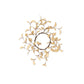 Beige Eucalyptus Candle Ring