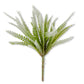 Soft Green Flocked Foliage Bush