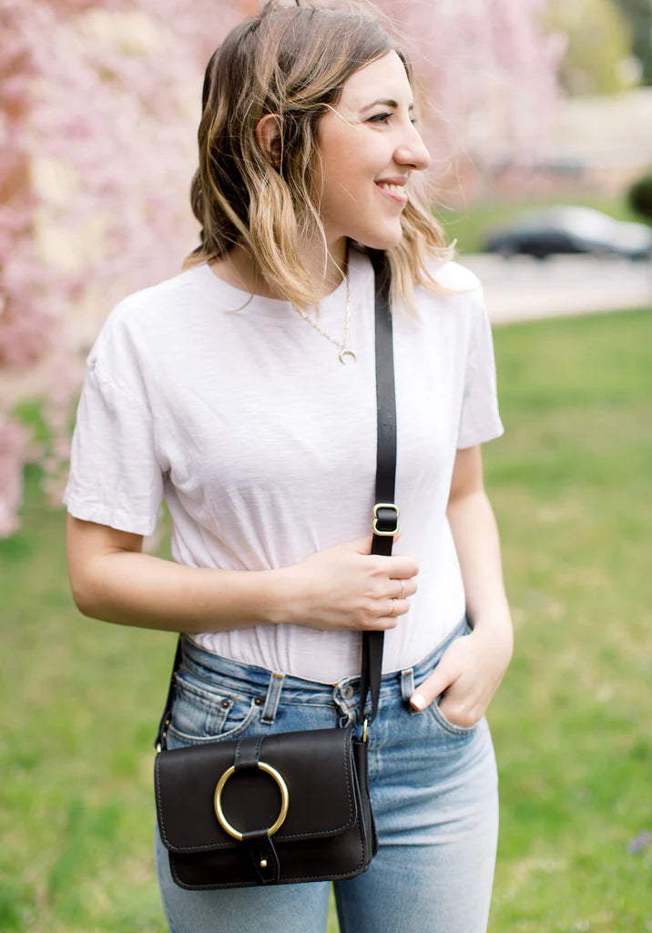 5-Pocket Crossbody | Leather Bags for Women | Urban Southern Chestnut Brown