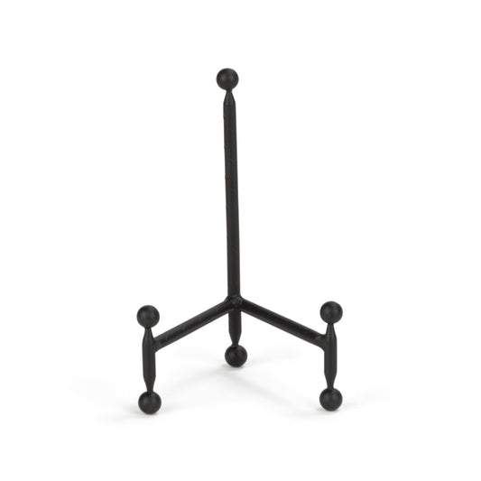 8in Black Metal Easel