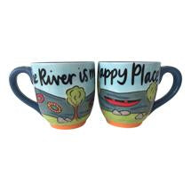 The River Is My Happy Place Mug